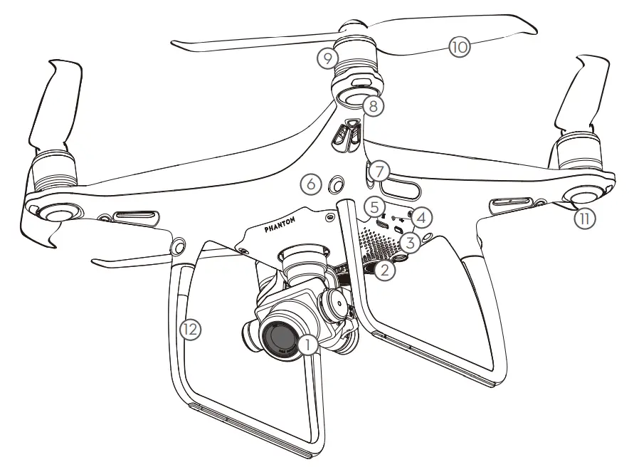 dji Phantom 4 Pro V2.0 Drone Quadcopter - overview