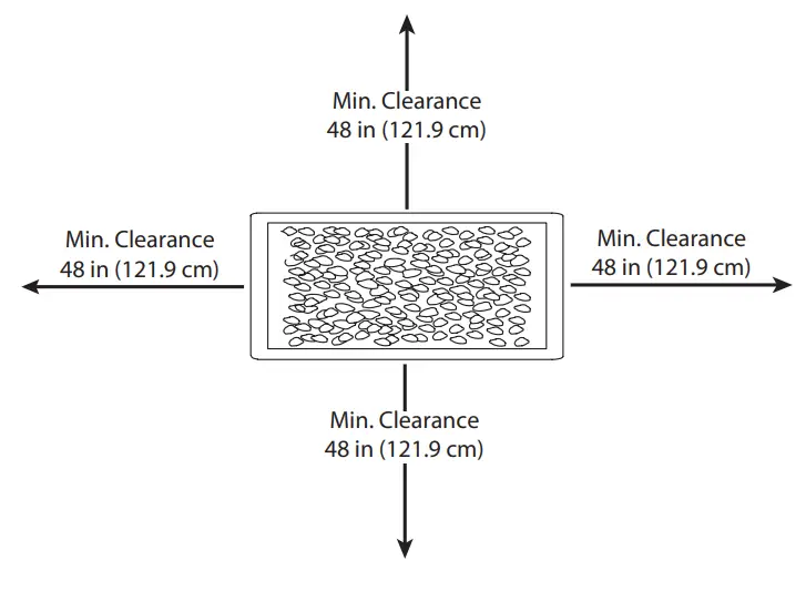 bond PGF5820-2 Aurora Steel Gas Firebowl - fig1