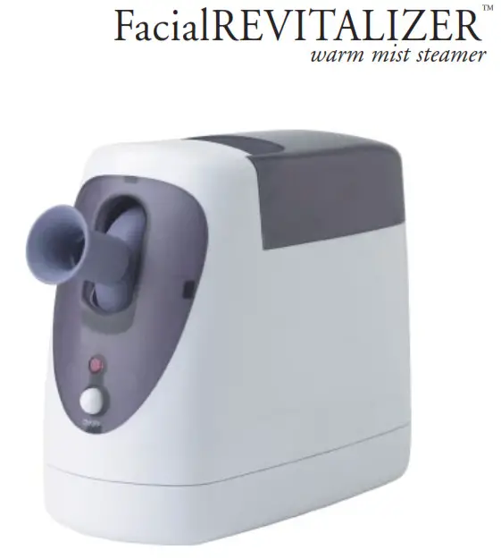 Homedics FAC-3 Facial REVITALIZER Warm Mist Steamer Instruction
