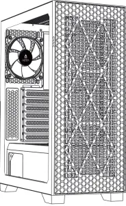 AZZA HIVE 450 Mid Tower Gaming Case