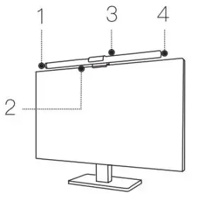 BliTZWOlF BW-CML2 Monitor Light Bar with RGB Backlight Light - fig 7