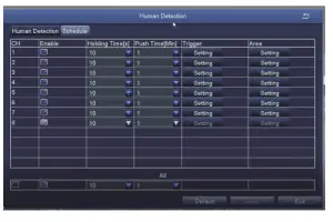 ZOSI C302 8 Inch 1080P Wireless Security System - light alam