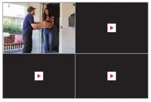 ZOSI C302 8 Inch 1080P Wireless Security System - live vidio