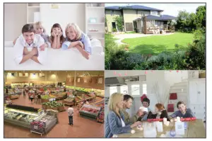 ZOSI C302 8 Inch 1080P Wireless Security System - saniray