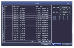 ZOSI C302 8 Inch 1080P Wireless Security System -vidio backap