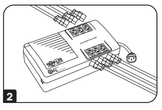 TRIPP-LITE AVRX550UA UPS Systems - Plug remaining