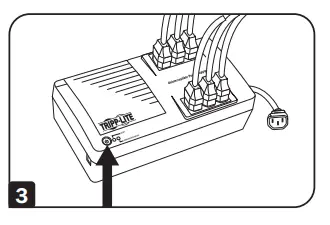 TRIPP-LITE AVRX550UA UPS Systems - automatically