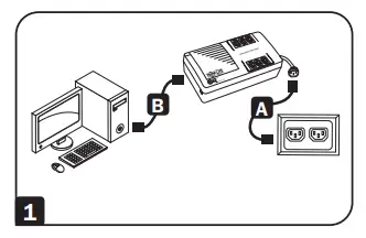 TRIPP-LITE AVRX550UA UPS Systems - power cord