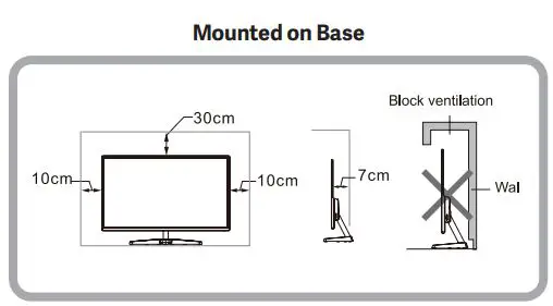 NEWSKILL Icarus IC27F2 RGB 27 Inch Full HD Curved Monitor User Manual - Mounted on Base