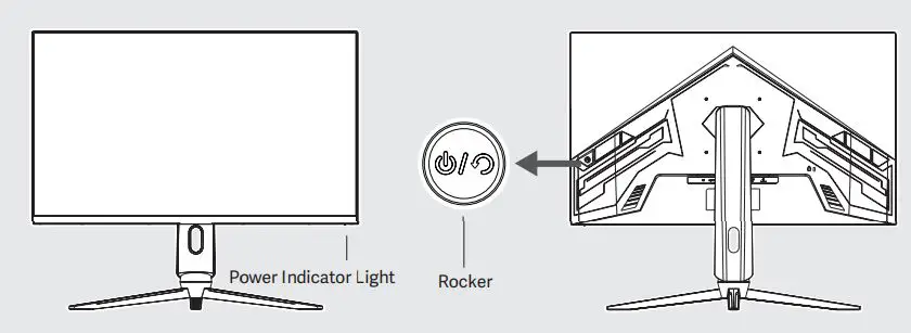 NEWSKILL Icarus IC27F2 RGB 27 Inch Full HD Curved Monitor User Manual - Operation of Display