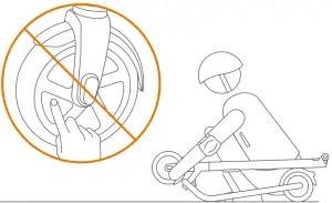 SEGWAY K014P1031 A0 E25 Ninebot KickScooter - Folding and Carrying2