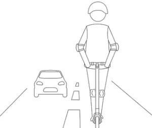 SEGWAY K014P1031 A0 E25 Ninebot KickScooter - Warnings11