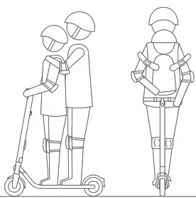 SEGWAY K014P1031 A0 E25 Ninebot KickScooter - Warnings14