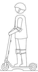 SEGWAY K014P1031 A0 E25 Ninebot KickScooter - Warnings4