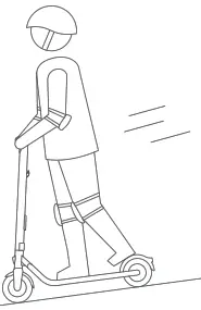 SEGWAY K014P1031 A0 E25 Ninebot KickScooter - Warnings6