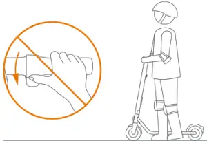 SEGWAY K014P1031 A0 E25 Ninebot KickScooter - Warnings7