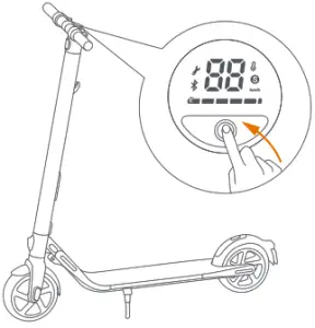 SEGWAY K014P1031 A0 E25 Ninebot KickScooter - power