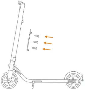 SEGWAY K014P1031 A0 E25 Ninebot KickScooter - screws