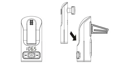 global sources BC50 Bluetooth Car Charger with Headset fig2