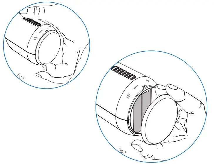 EUROTRONIC GENIUS BLE100 Wireless Thermostat - CHANGING BATTERIES