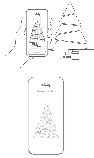 LTW00006 Twinkly Gen II LED String Lights- mapping