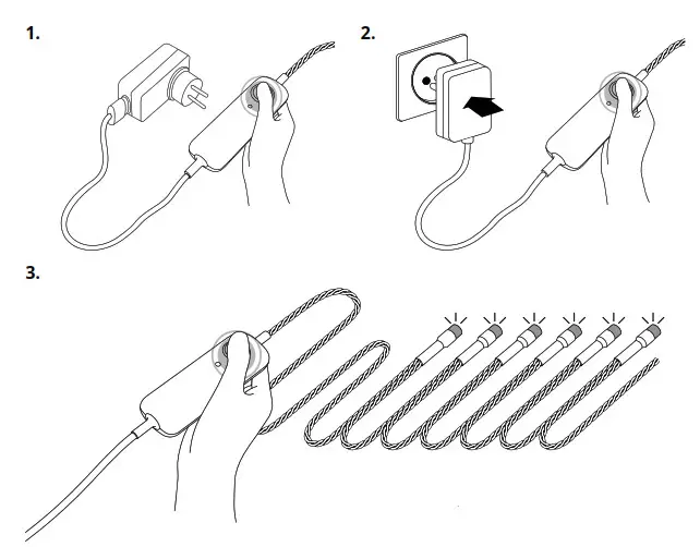 LTW00006 Twinkly Gen II LED String Lights- reset twinkly