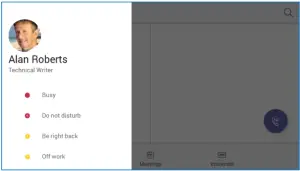 Changing your Presence Status