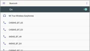 Configuring Bluetooth
