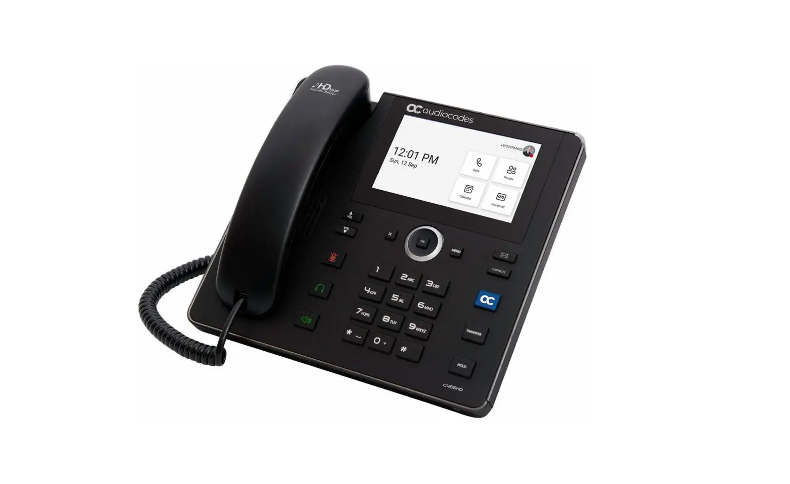 Audiocodes C455hd Microsoft Teams Ip Phone User Guide