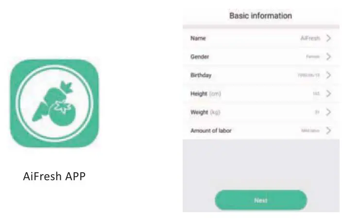 Santebee KF209 Electronic Kitchen Scale User Guide - AiFresh App