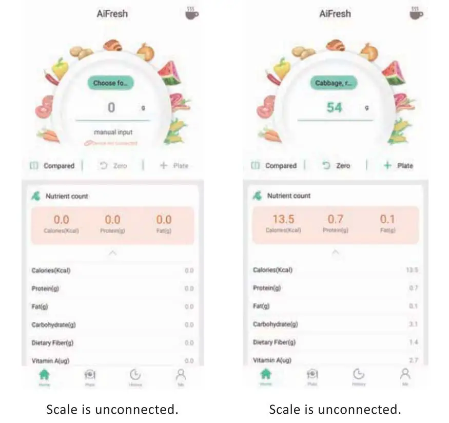Santebee KF209 Electronic Kitchen Scale User Guide - Pairing