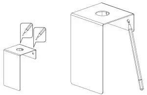 DABSTORY SAPO Liquid Soap Dispenser Holder - figure 6