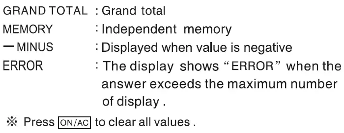 J BURROWS JB12DESK Desktop Calculator FIG 5