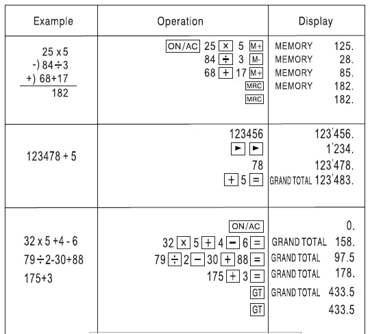 J BURROWS JB12DESK Desktop Calculator FIG 7
