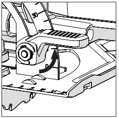 CUTTING ANGLE (BEVEL) ADJUSTMENT