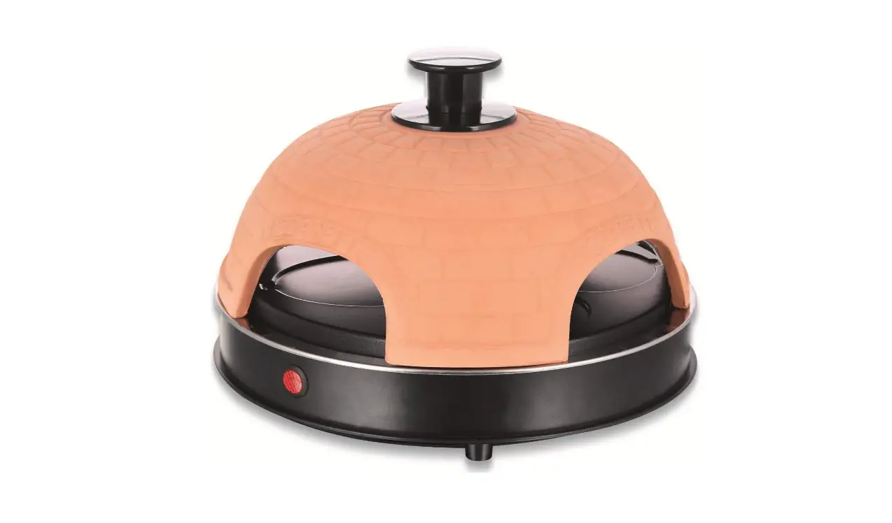 Emerio Pizzarette Pizza Oven Handmade Clay Hood Instruction Manual