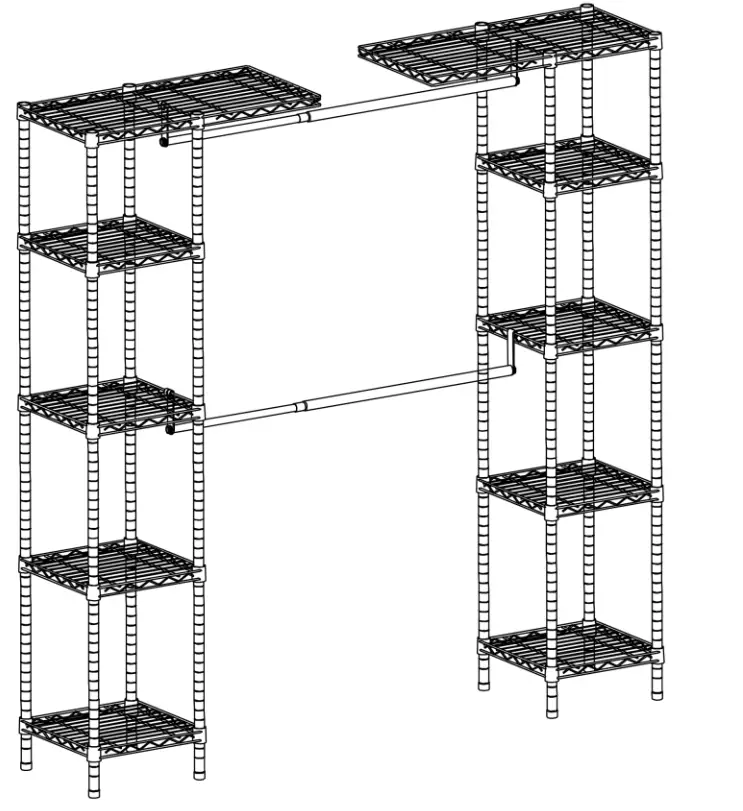 TBFPBR-2701 TRINITY EXPANDABLE CLOSET - EXPANDABLE