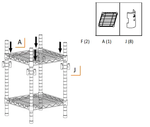 TBFPBR-2701 TRINITY EXPANDABLE CLOSET - STEP 3