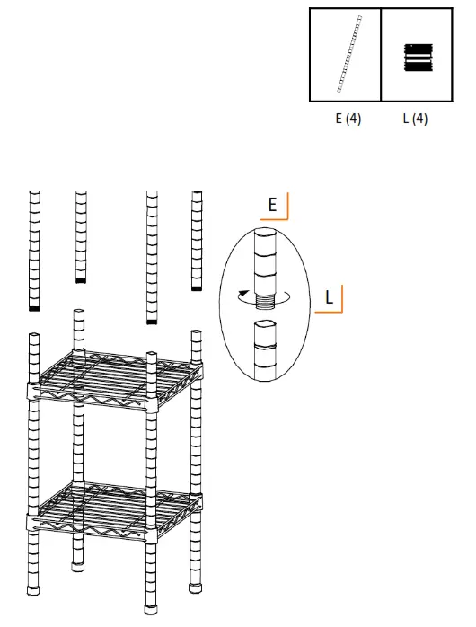 TBFPBR-2701 TRINITY EXPANDABLE CLOSET - STEP 4