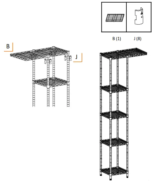 TBFPBR-2701 TRINITY EXPANDABLE CLOSET - STEP 6