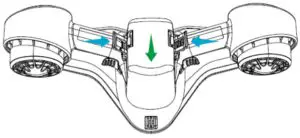 insportline 281021004 Underwater Scooter with Accessories Jobe Seascooter - BATTERY CONNECTION 2