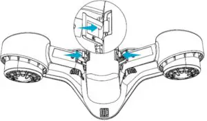 insportline 281021004 Underwater Scooter with Accessories Jobe Seascooter - BATTERY CONNECTION 3