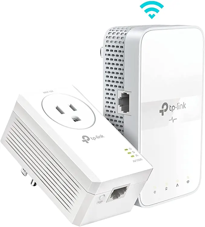 tp-link TL-WPA7617 AV1000 Gigabit Passthrough Powerline AC Wi-Fi Kit fig1