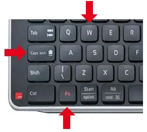 a close up of a computer keyboard