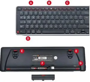 a close up of a computer keyboard