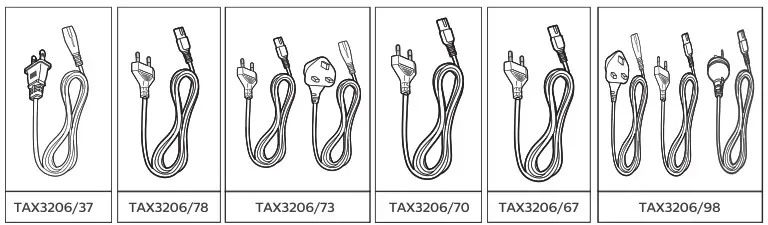 PHILIPS TAX3206 3000 Series Bluetooth Party Speaker - plug
