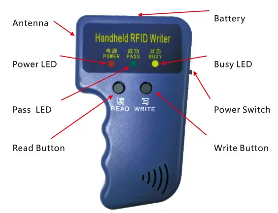 TOSUNY EM4100 Handheld RFID Writer