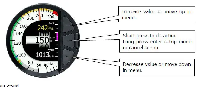 lxnav 5772 Airdata Indicator FIG 3