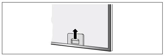 NEFF Extractor hood - Removing metal grease filter 2