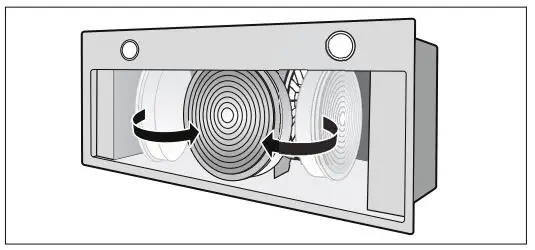 NEFF Extractor hood - Removing the activated charcoal filter 2